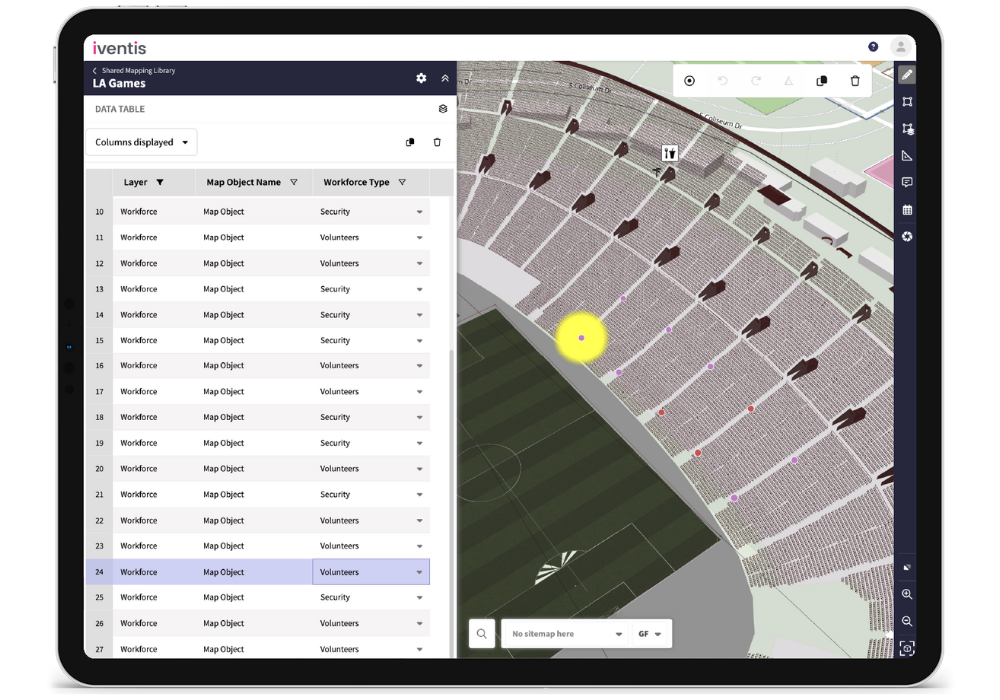 Manage your even'ts contingent workforce seamlessly with the Iventis Planner